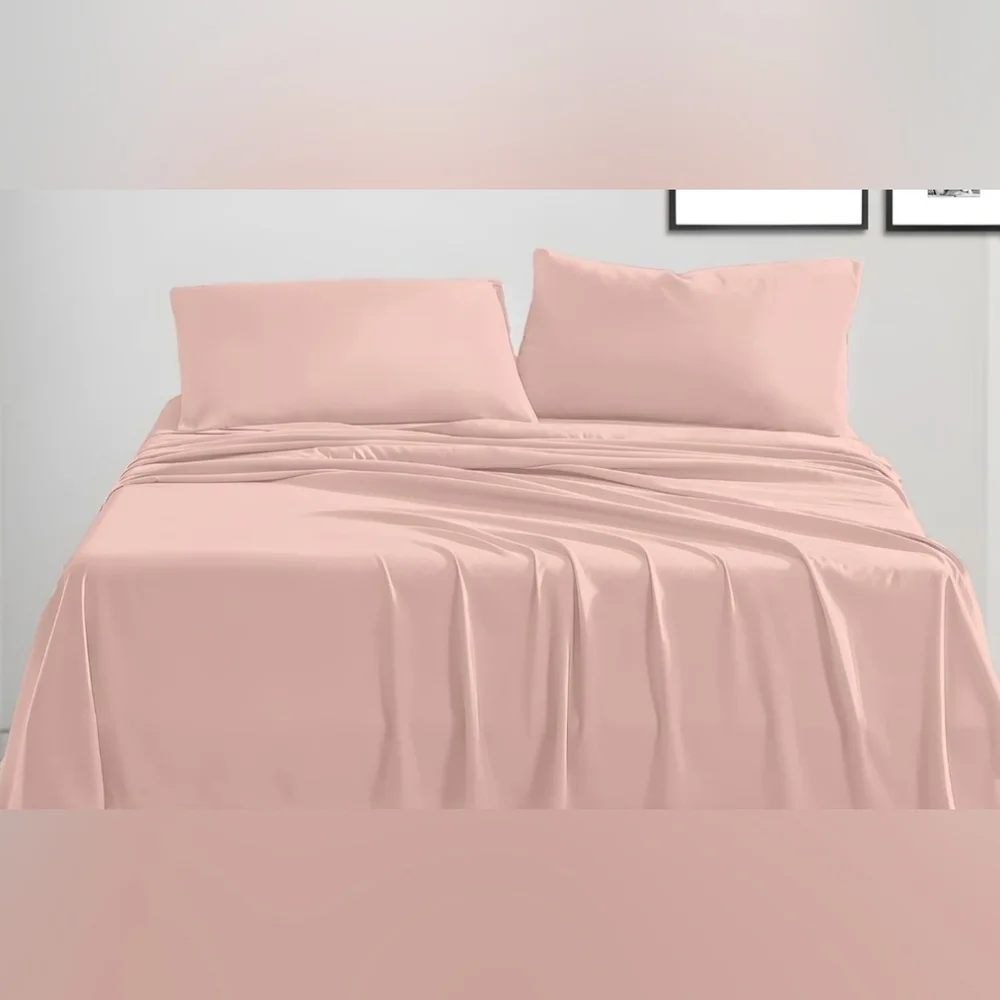 Elegant Peach Bedding Set
